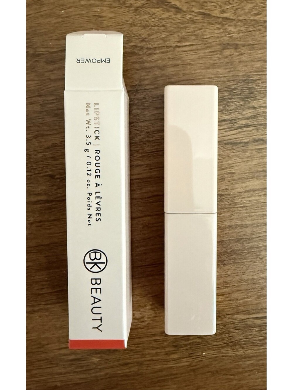 BK Beauty Lipstick EMPOWER Discontinued Vegan Cruelty Free .12 oz NIB
